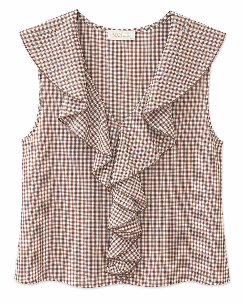BLUSA VOLANTES VICHY