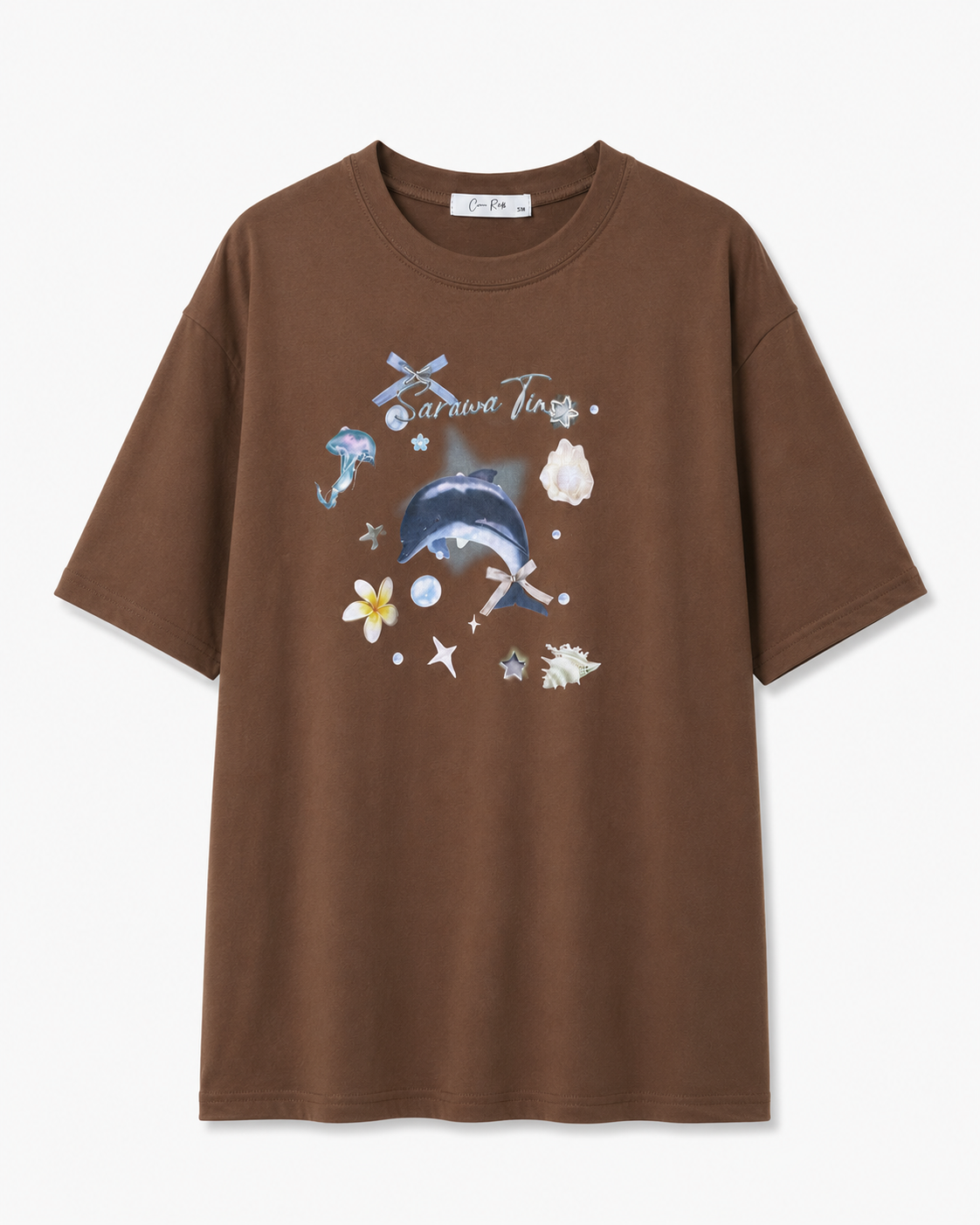 CAMISETA ESTAMPADO DELFÍN