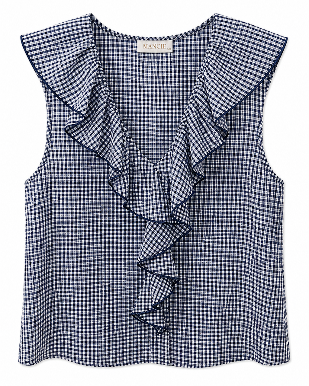 BLUSA VOLANTES VICHY