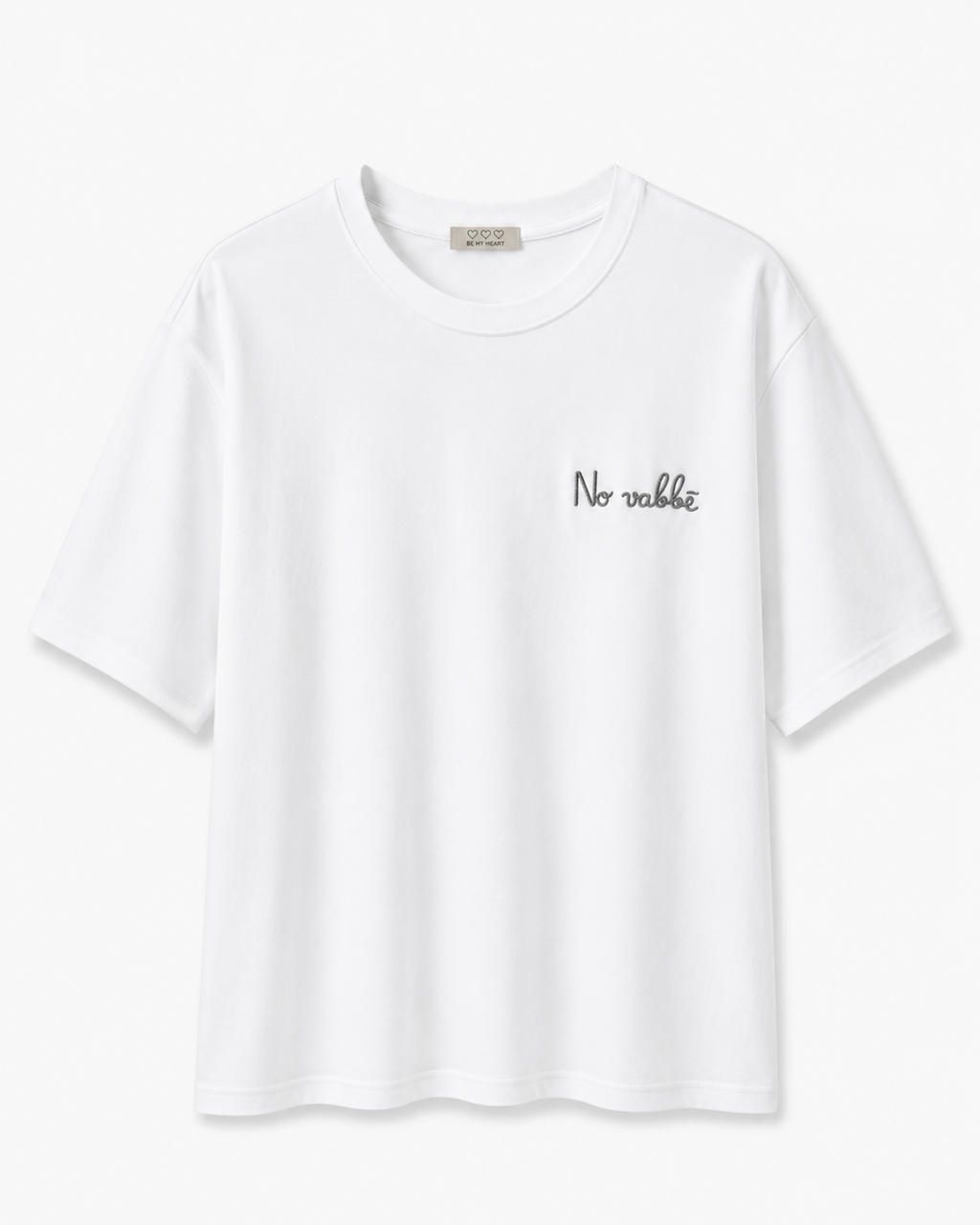 CAMISETA ALGODÓN BORDADO