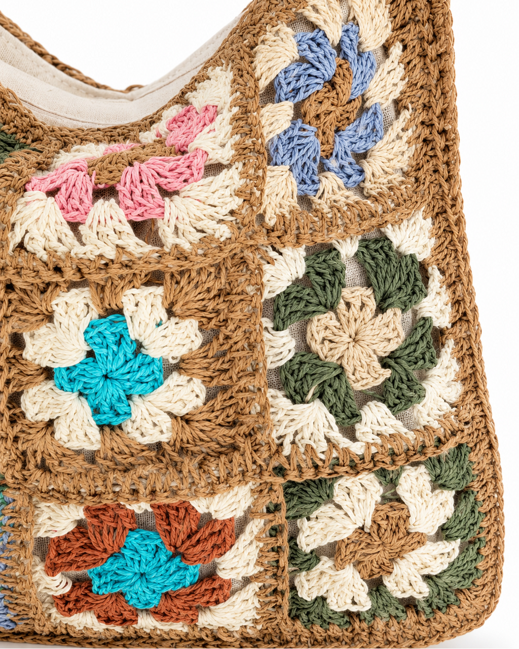 BOLSO RAFIA MULTICOLOR