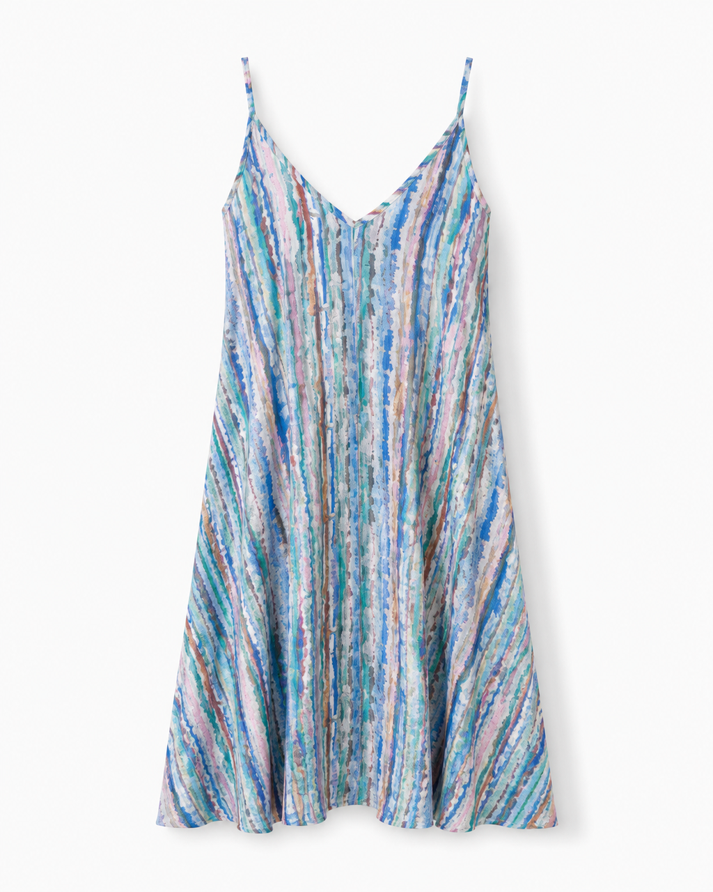 VESTIDO TIRANTES MULTICOLOR