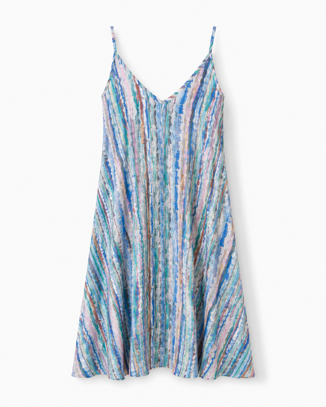 VESTIDO TIRANTES MULTICOLOR