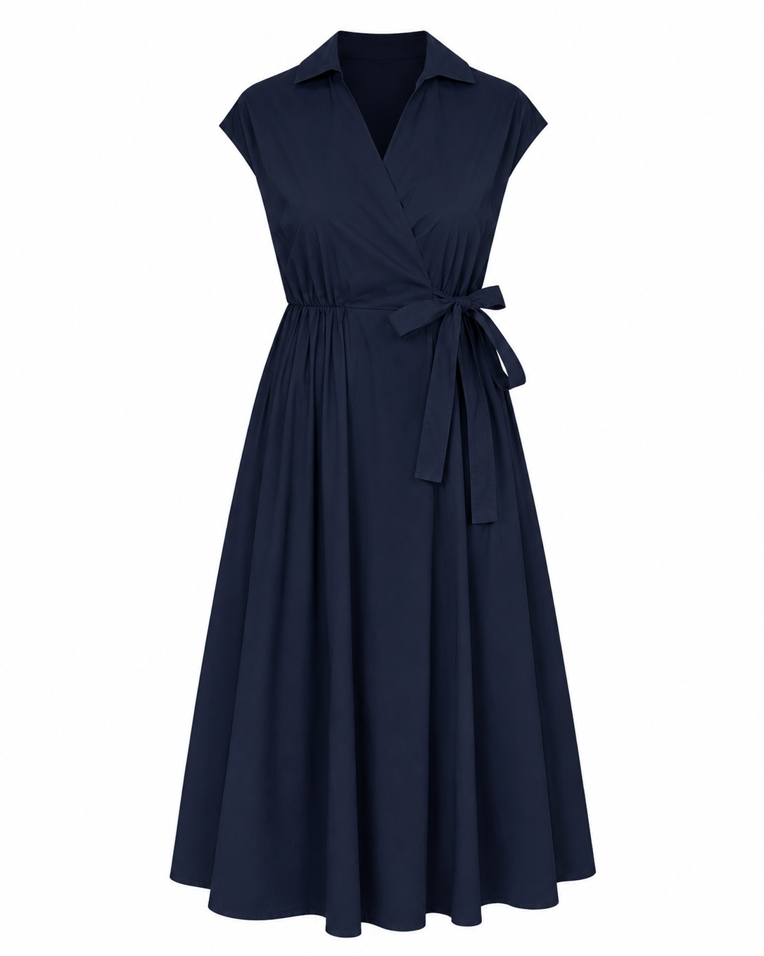 VESTIDO MIDI CRUZADO