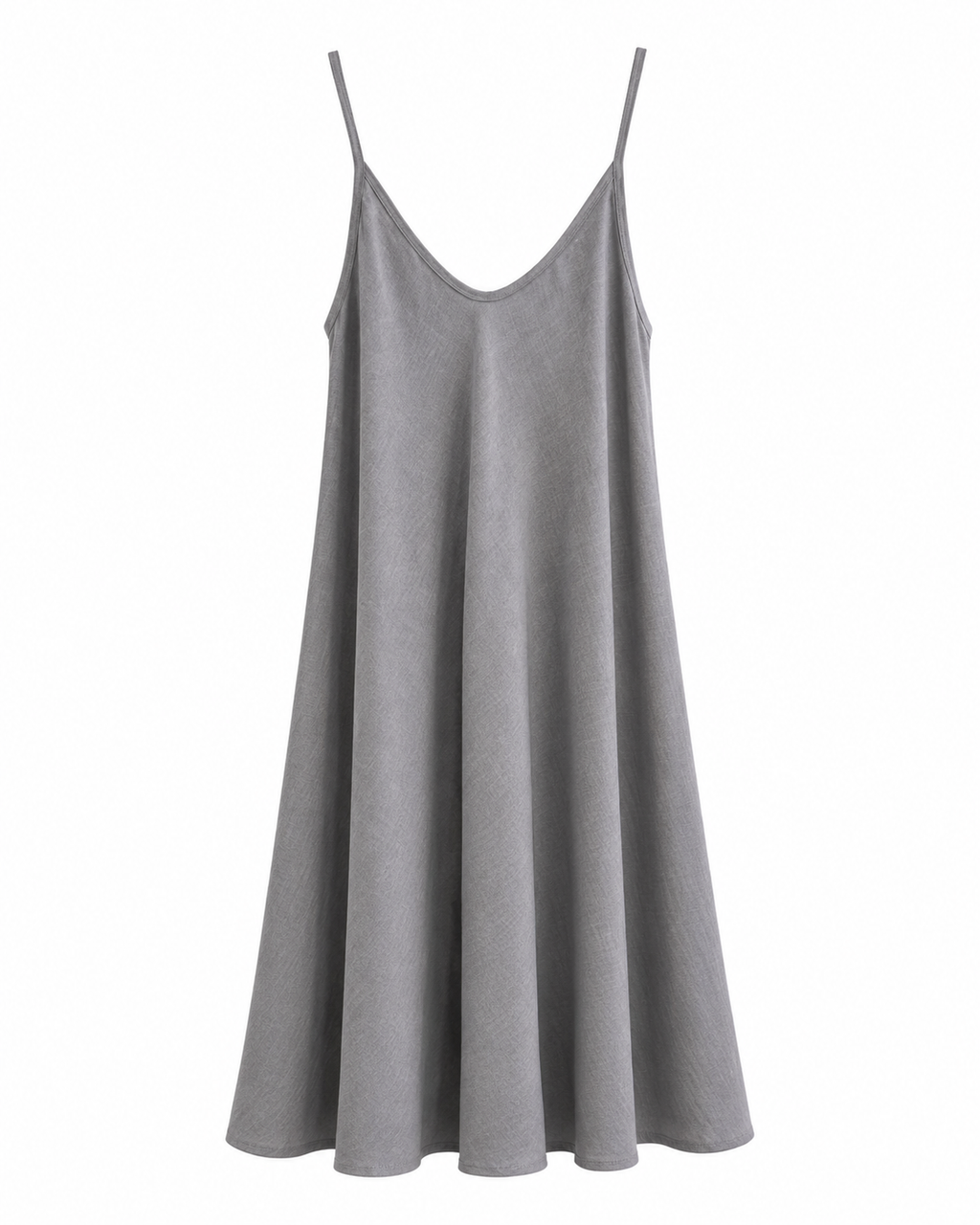 VESTIDO MIDI TIRANTES FLUIDO