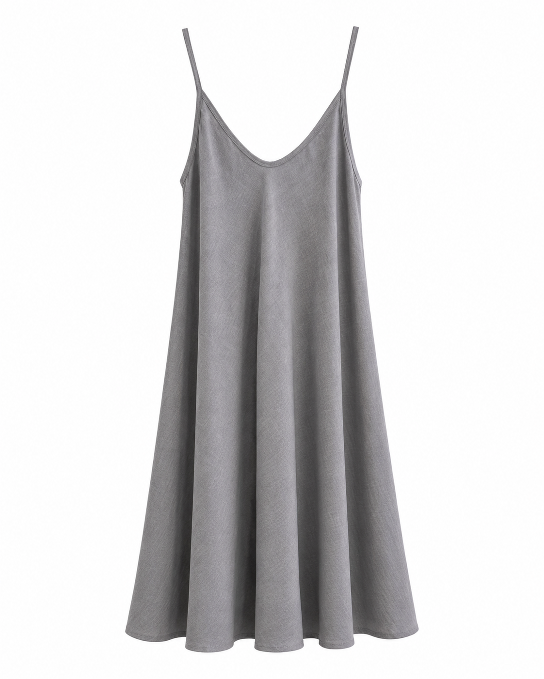 VESTIDO MIDI TIRANTES FLUIDO