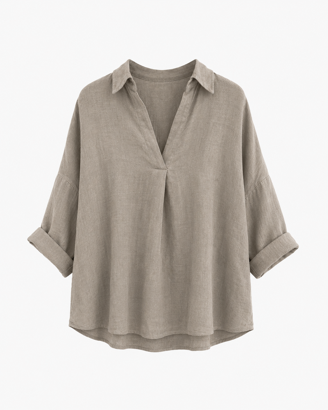 BLUSA CUELLO PICO
