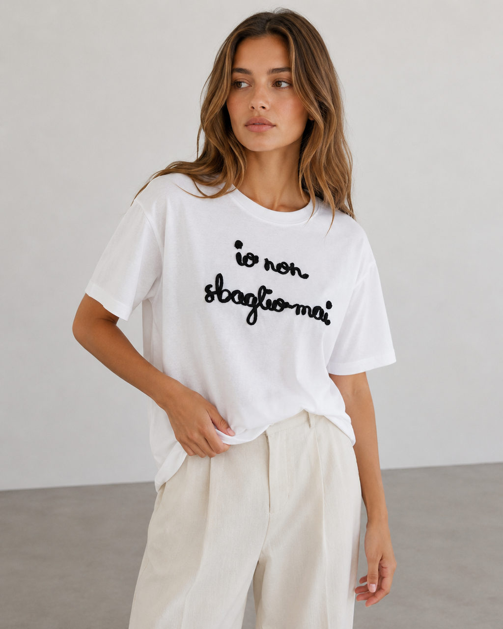 CAMISETA ALGODÓN LETRAS