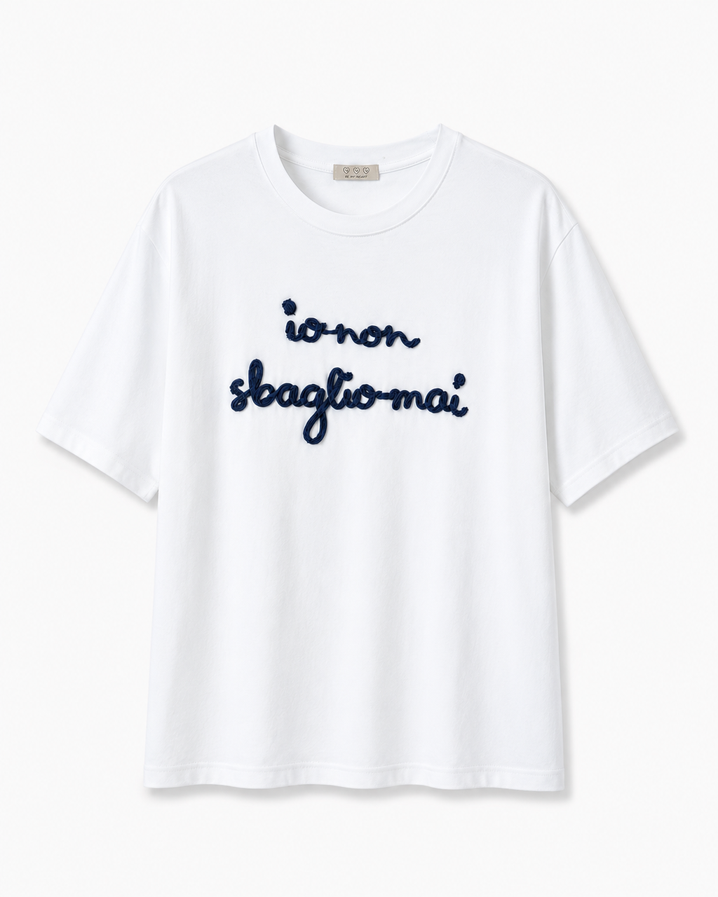 CAMISETA ALGODÓN LETRAS