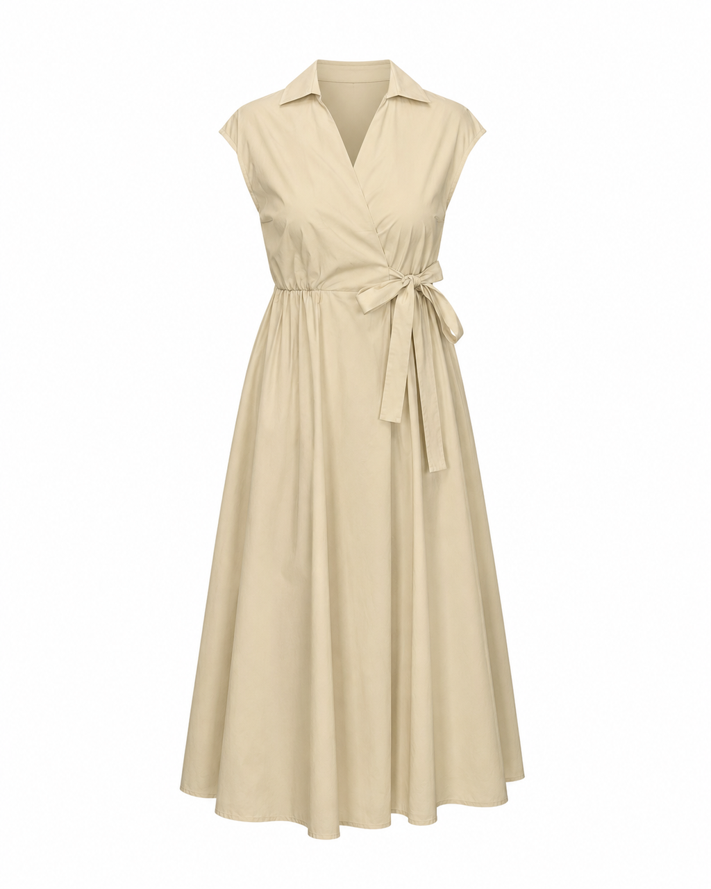 VESTIDO MIDI CRUZADO