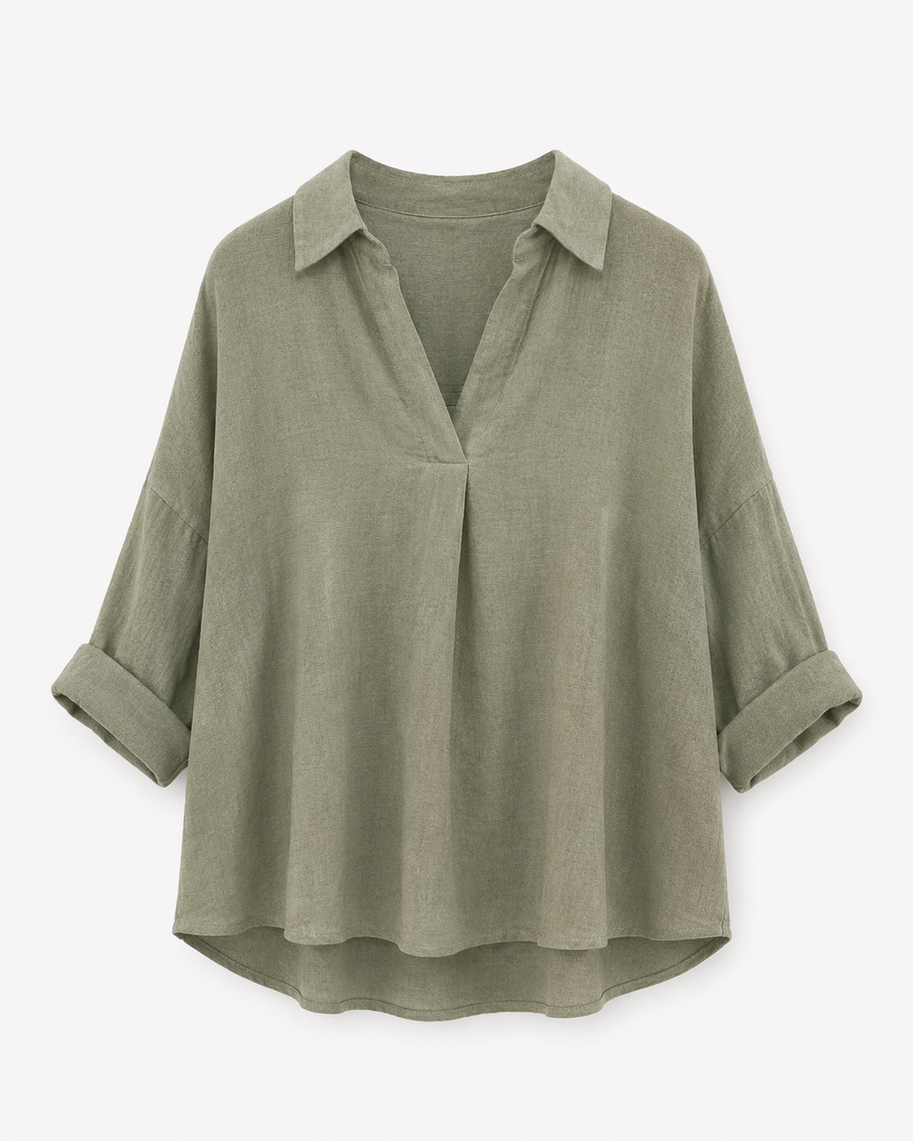 BLUSA CUELLO PICO