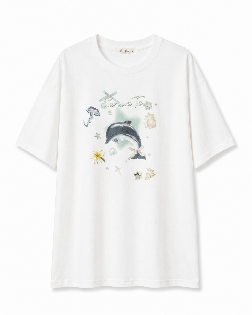 CAMISETA ESTAMPADO DELFÍN