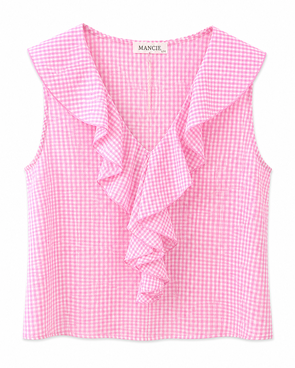 BLUSA VOLANTES VICHY