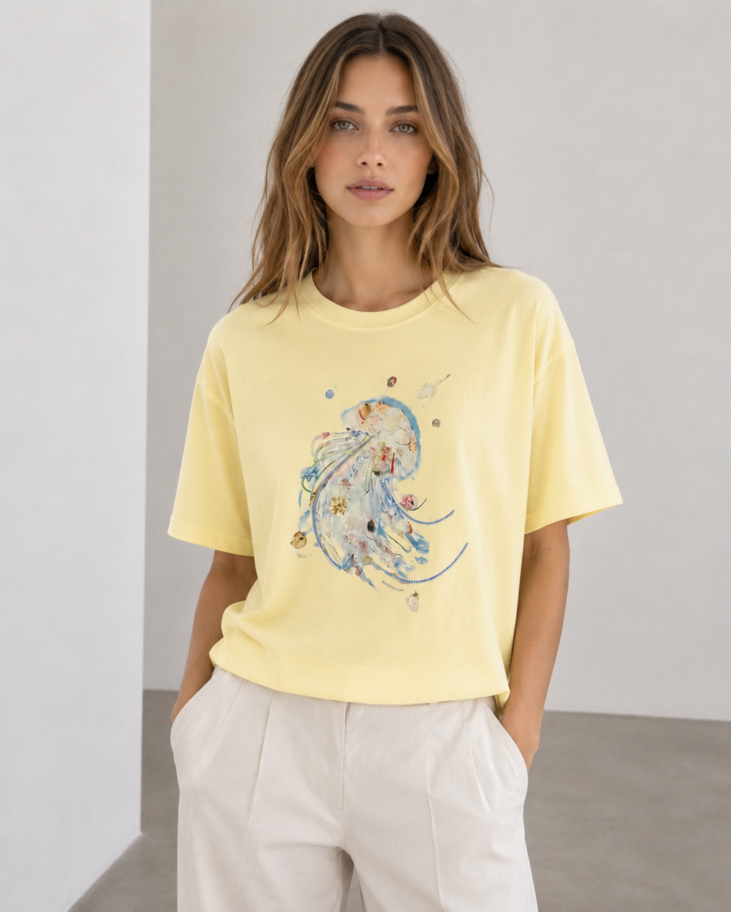 CAMISETA ESTAMPADO MEDUSA