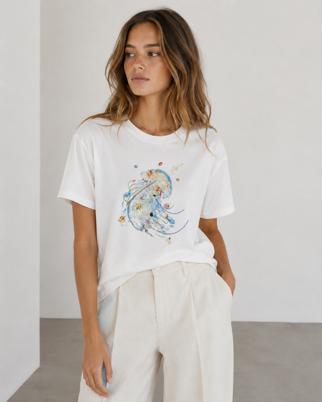 CAMISETA ESTAMPADO MEDUSA