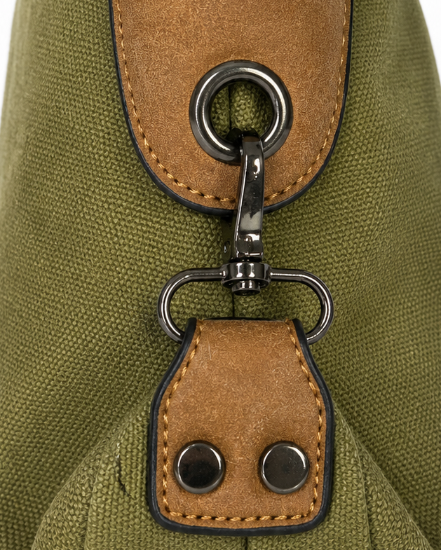 BOLSO SHOPPER VINTAGE VERDE