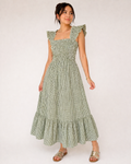 VESTIDO MIDI VICHY
