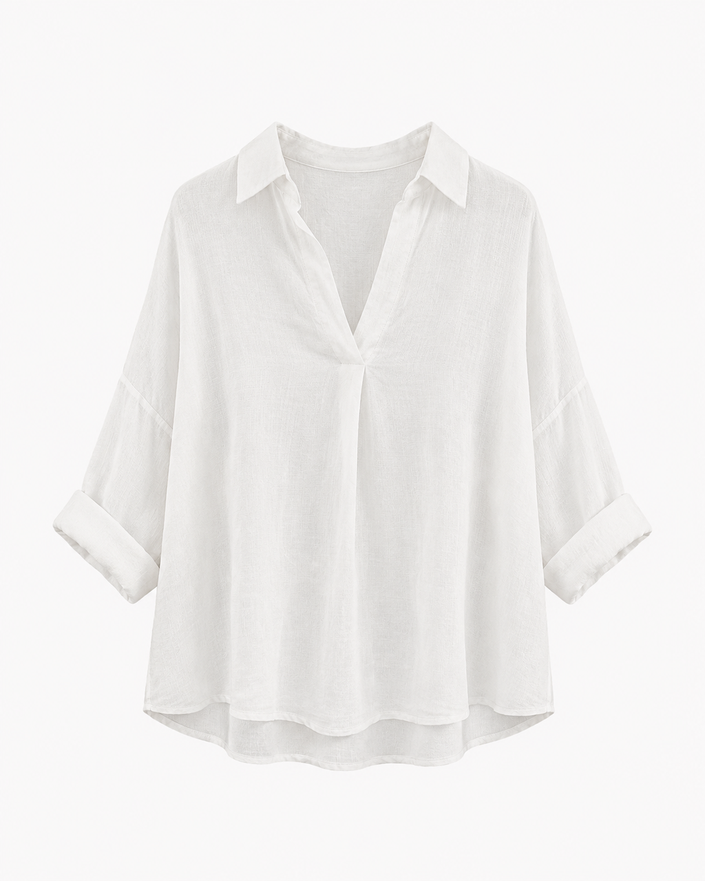 BLUSA CUELLO PICO