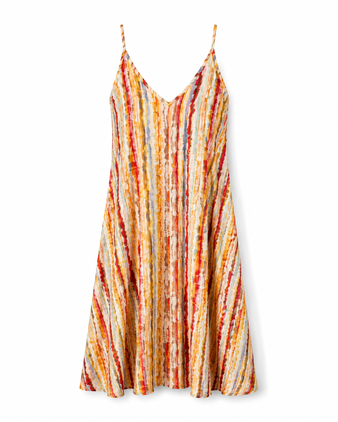 VESTIDO TIRANTES MULTICOLOR