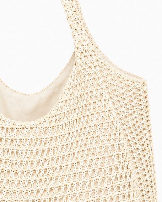 BOLSO SHOPPER RAFIA