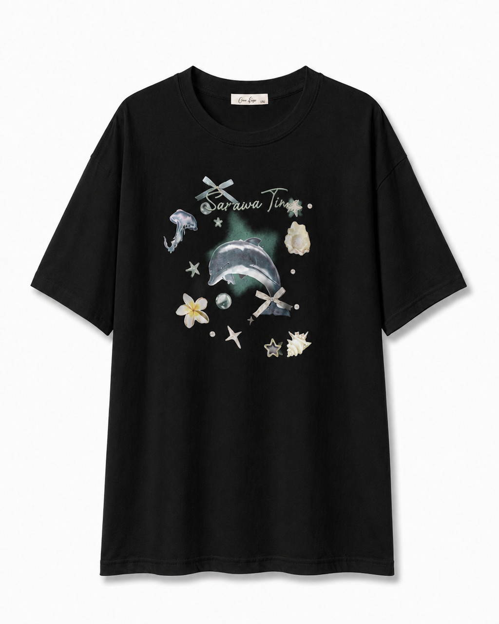 CAMISETA ESTAMPADO DELFÍN