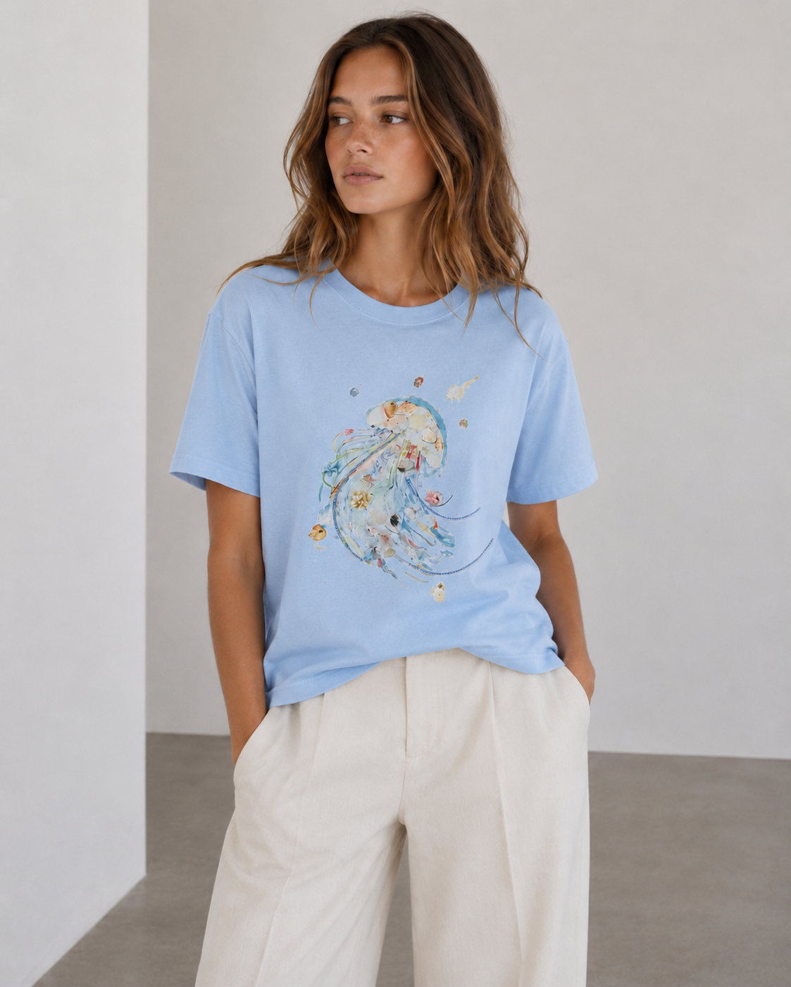 CAMISETA ESTAMPADO MEDUSA