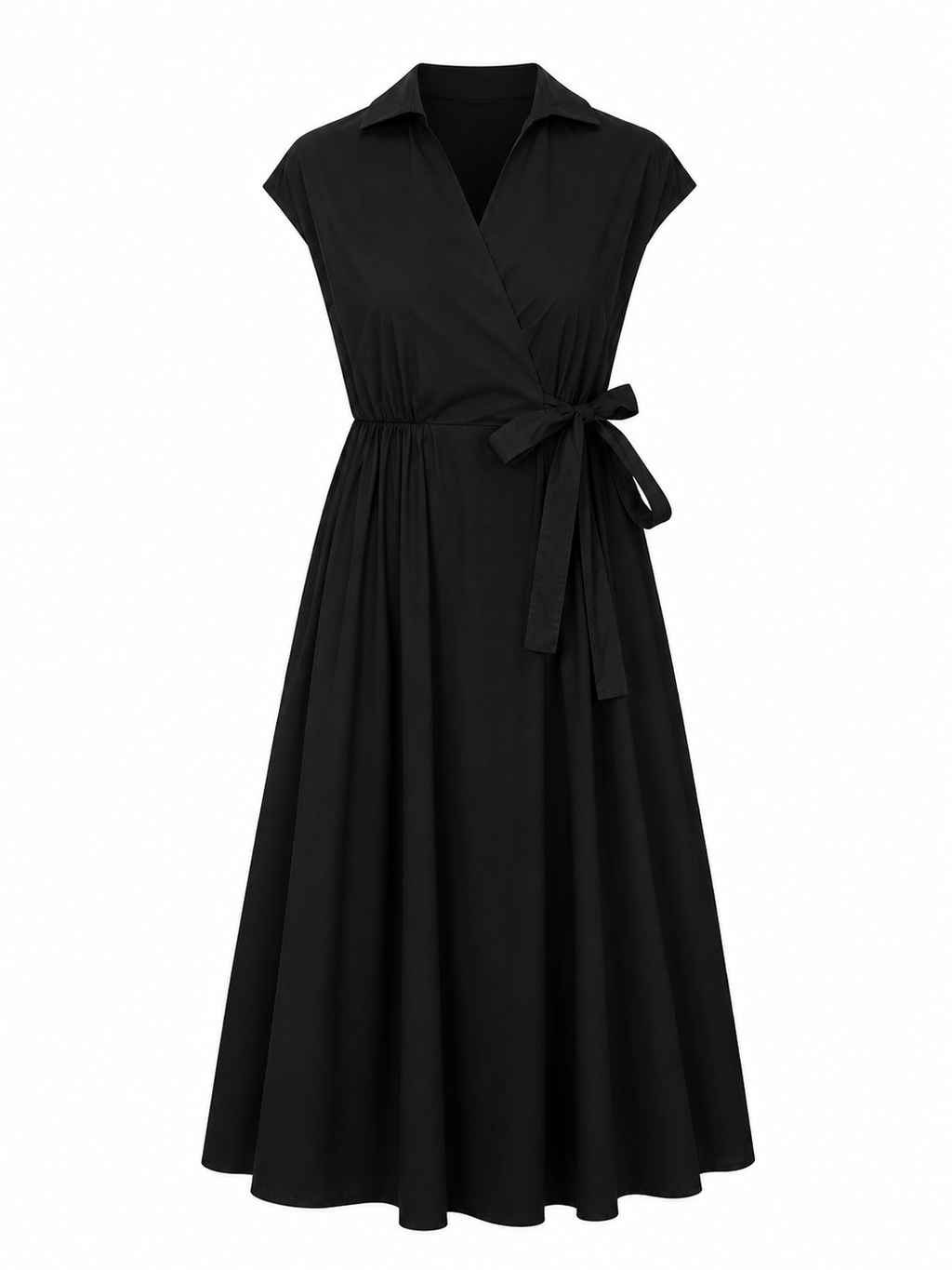 VESTIDO MIDI CRUZADO