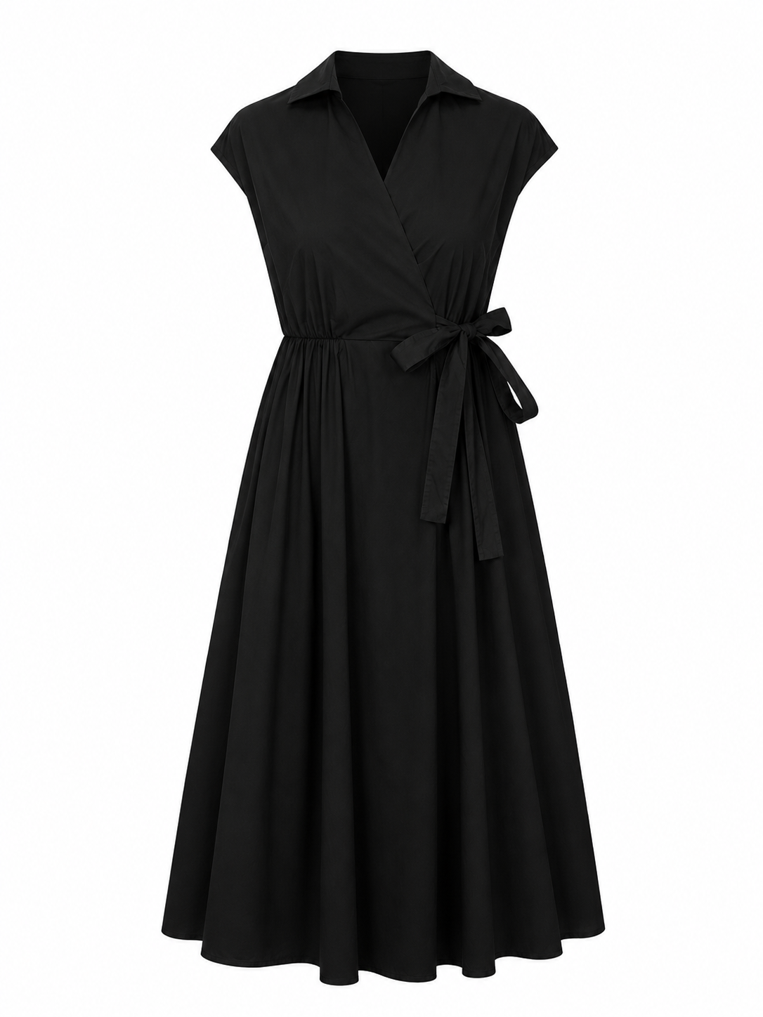 VESTIDO MIDI CRUZADO