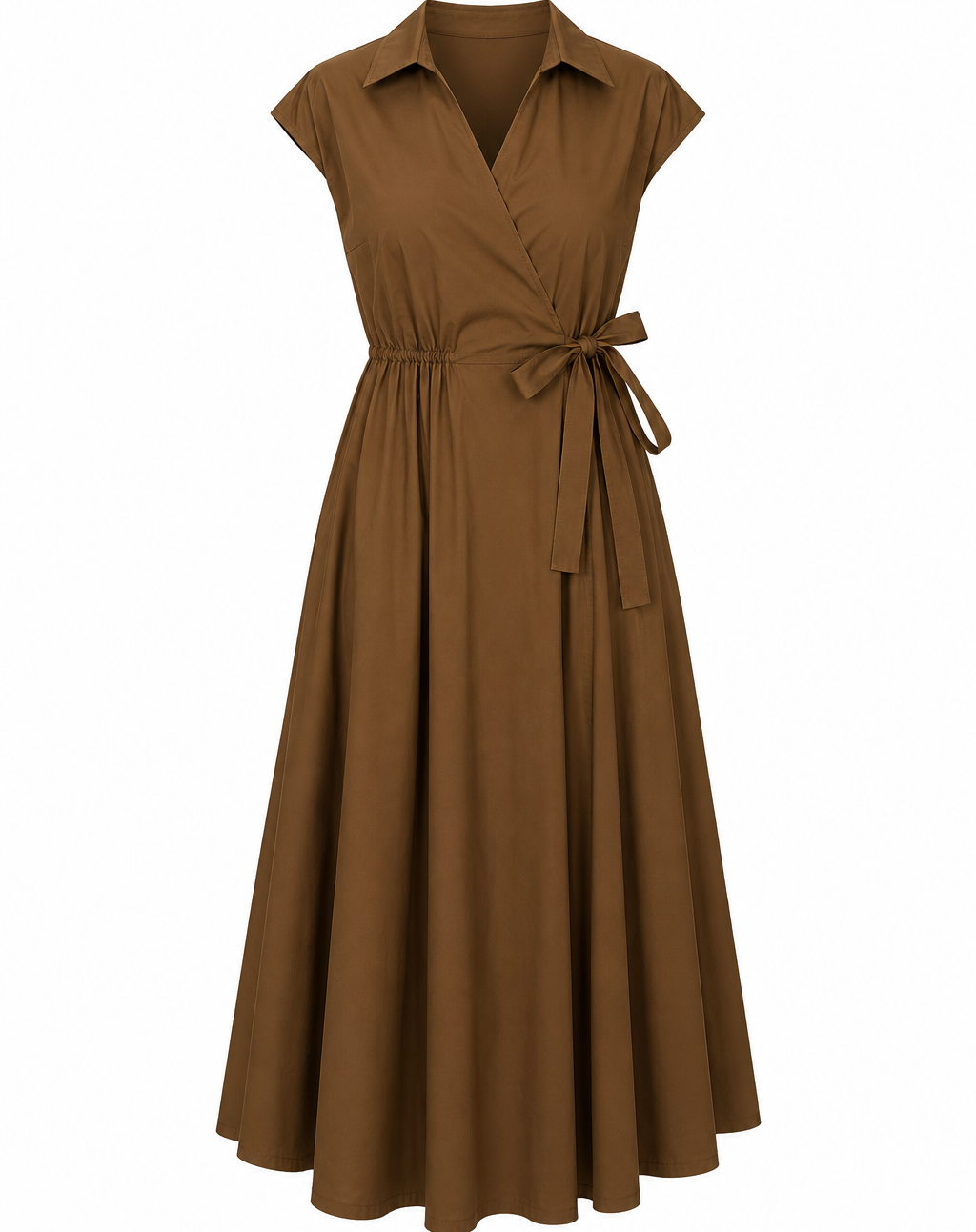 VESTIDO MIDI CRUZADO
