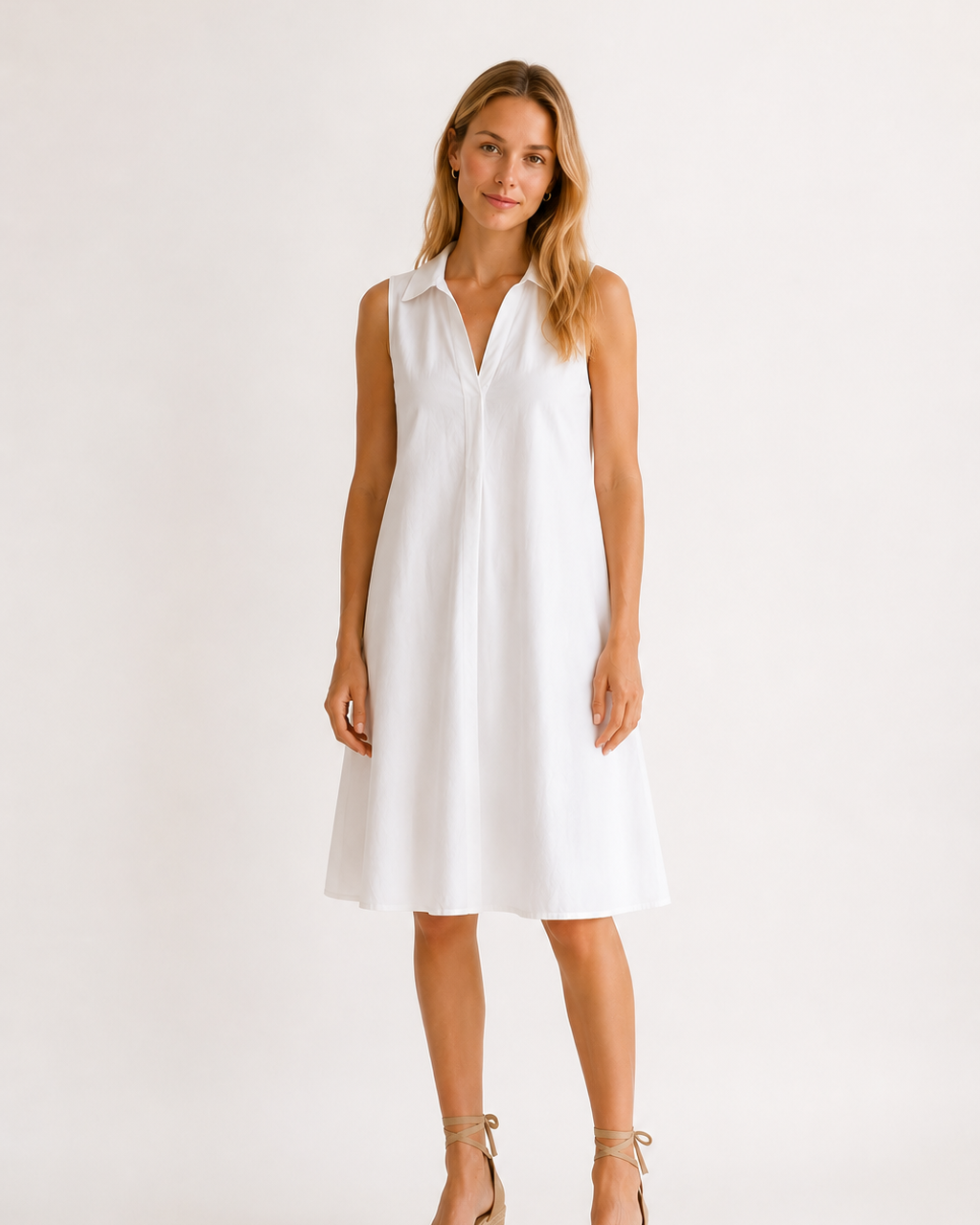 VESTIDO CUELLO CAMISERO