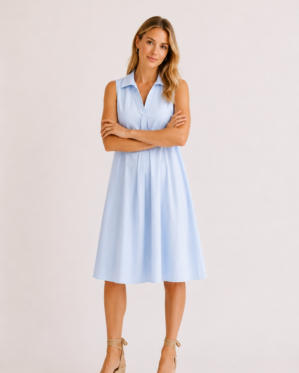 VESTIDO CUELLO CAMISERO