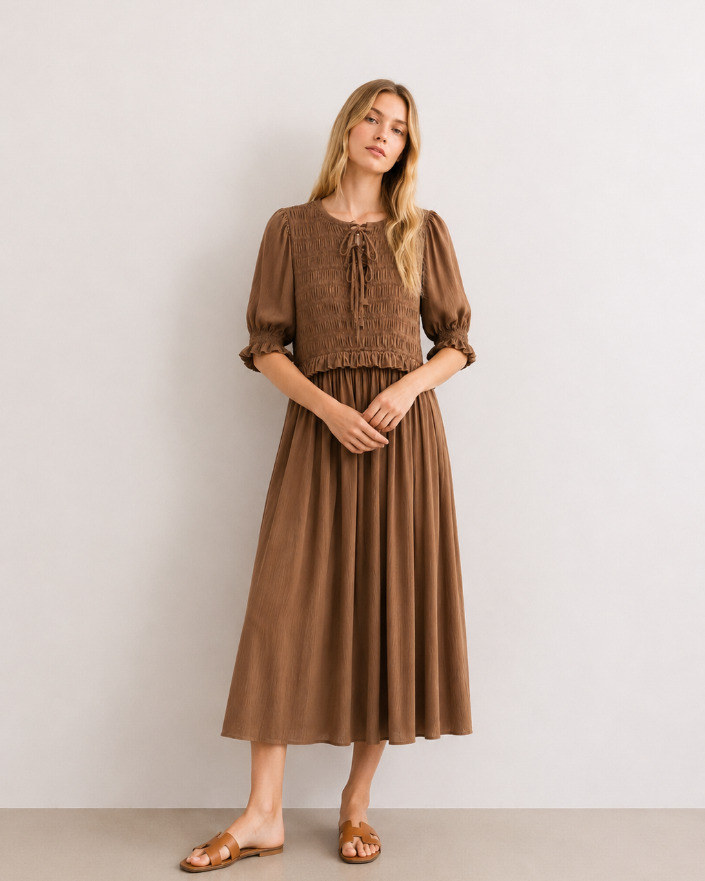 VESTIDO NIDO DE ABEJA