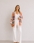 KIMONO CORAL ESTAMPADO