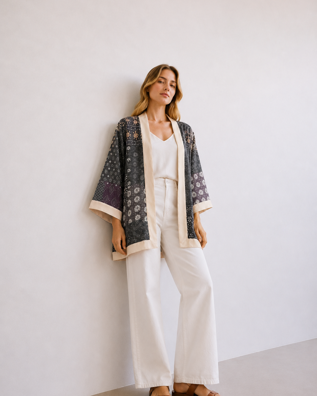 KIMONO ESTAMPADO ORNAMENTAL