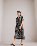 VESTIDO MAXI CUELLO CAMISERO