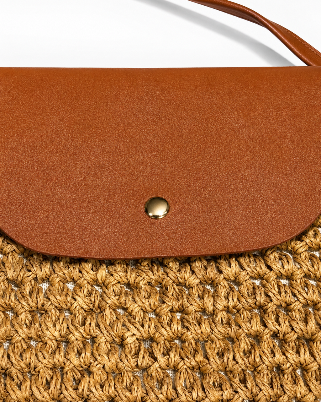 BOLSO RAFIA MARRÓN