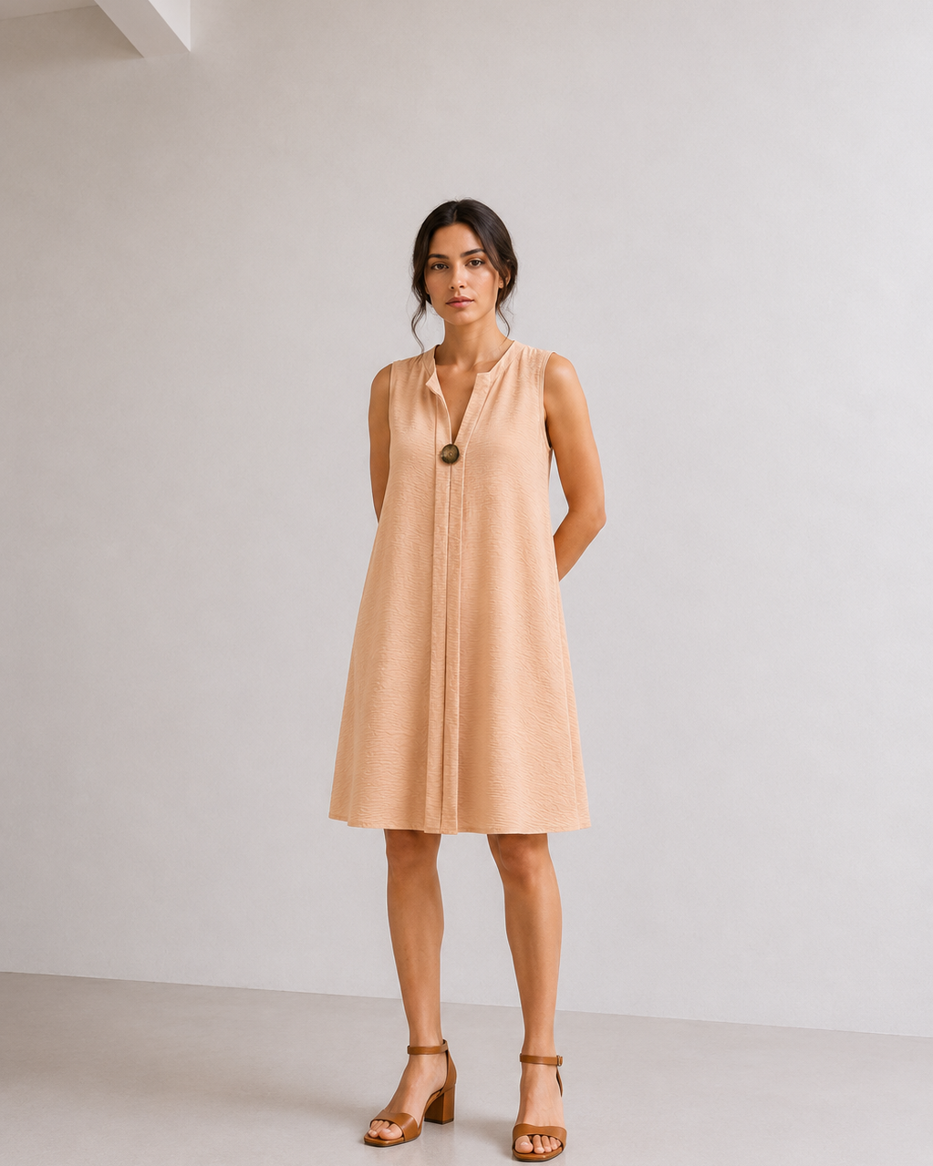 VESTIDO DETALLE BOTÓN