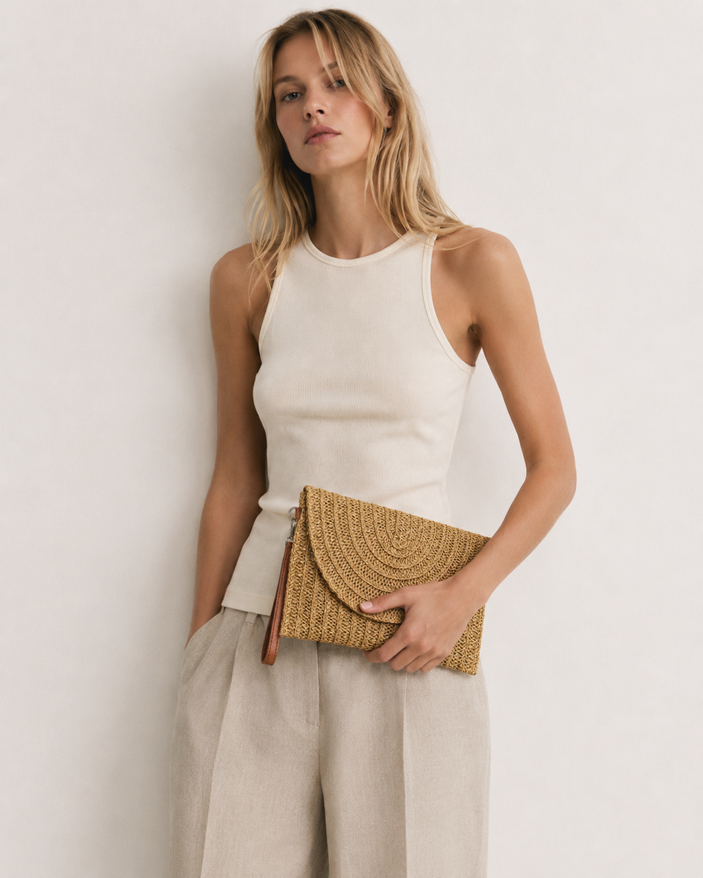 CARTERA CON ASA DE MANO