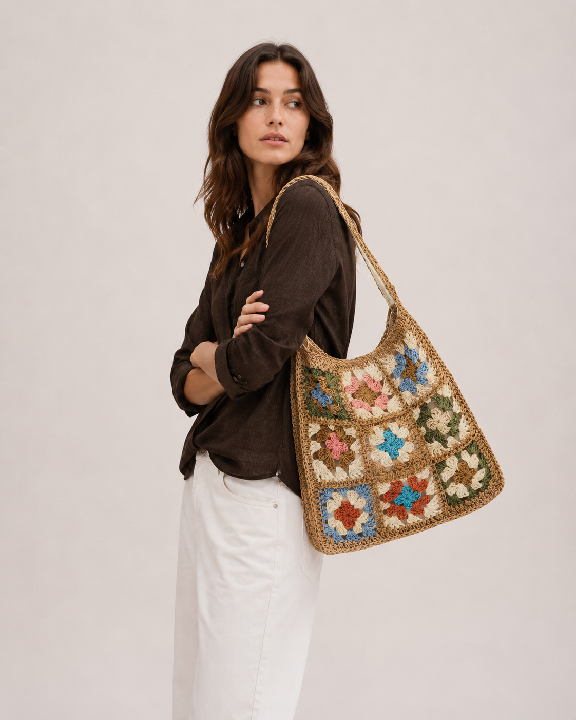 BOLSO RAFIA MULTICOLOR