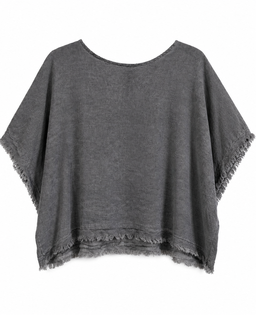 CAMISA LINO DESHILACHADO