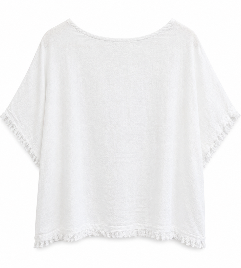 CAMISA LINO DESHILACHADO