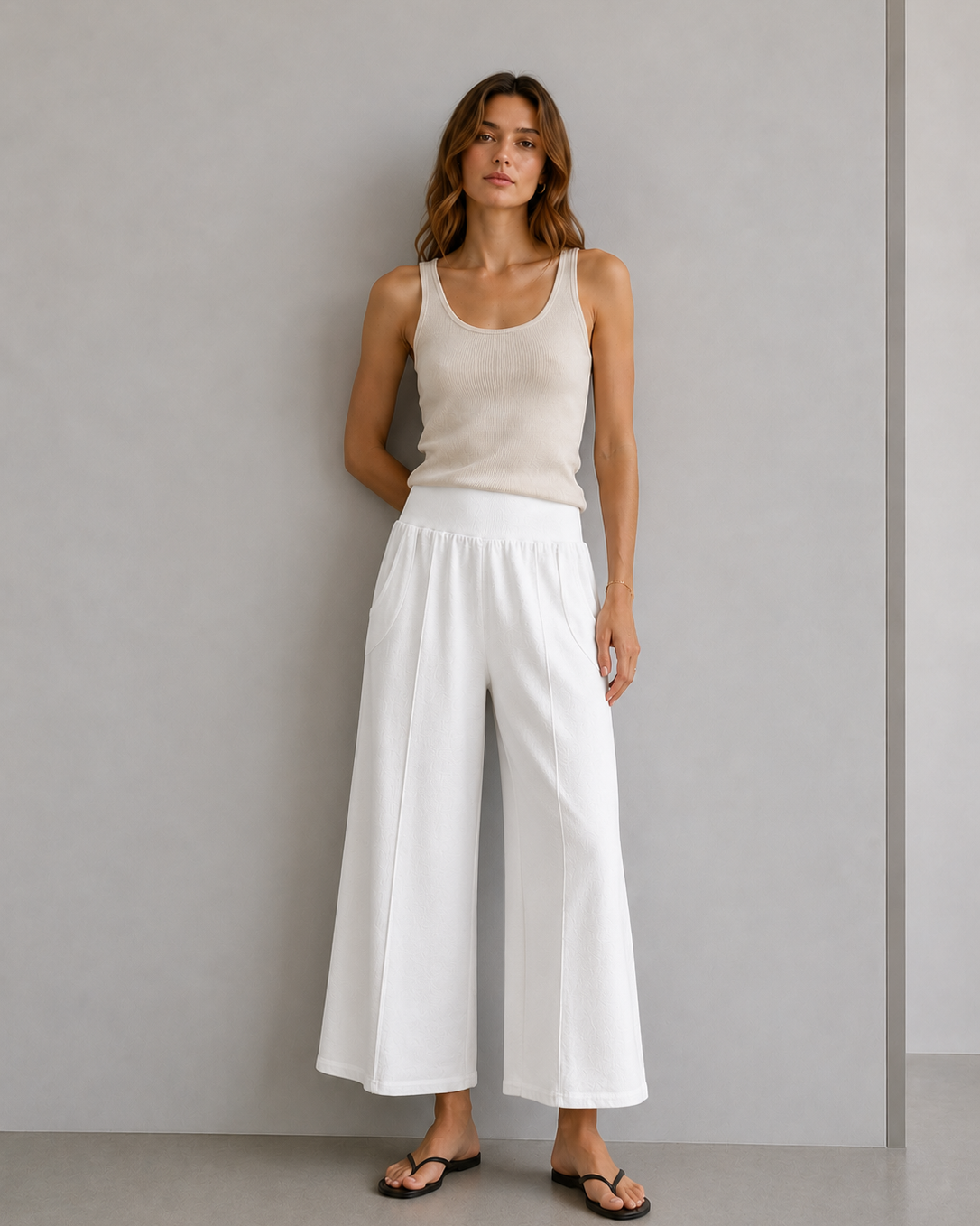 PANTALÓN GOMA LINO