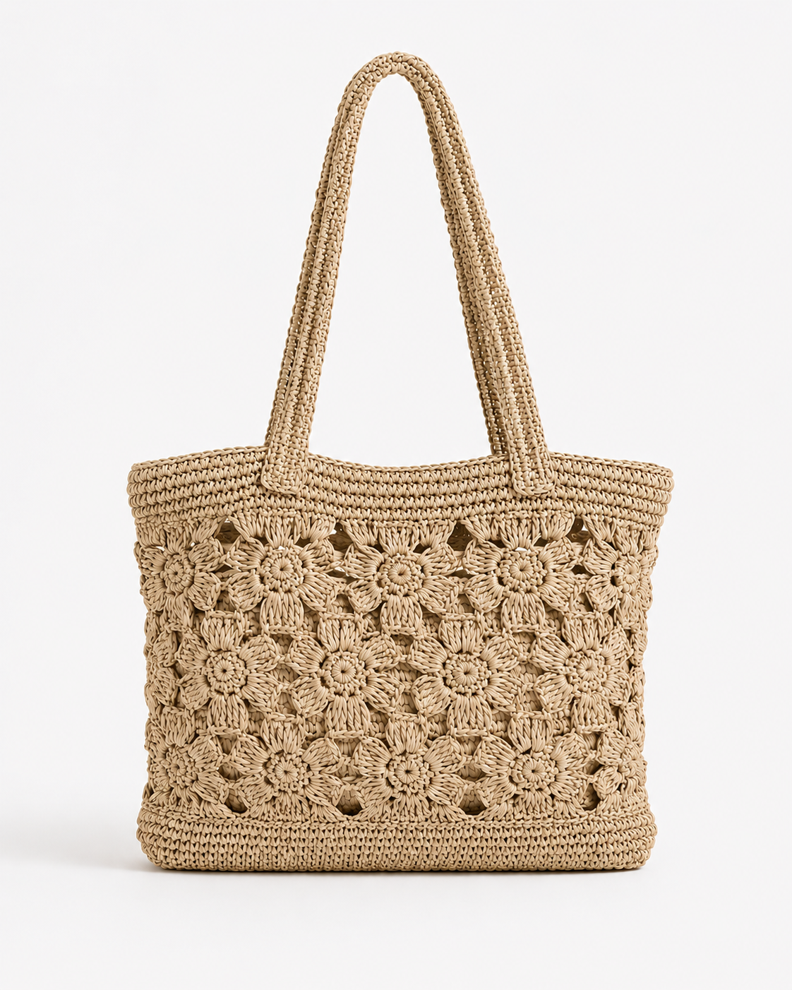 BOLSO SHOPPER RAFIA