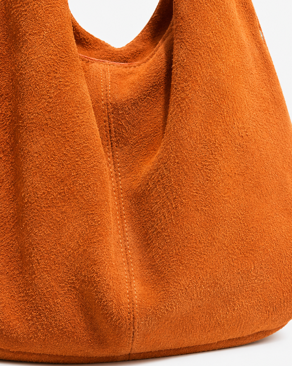 BOLSO HOBO ANTE NARANJA
