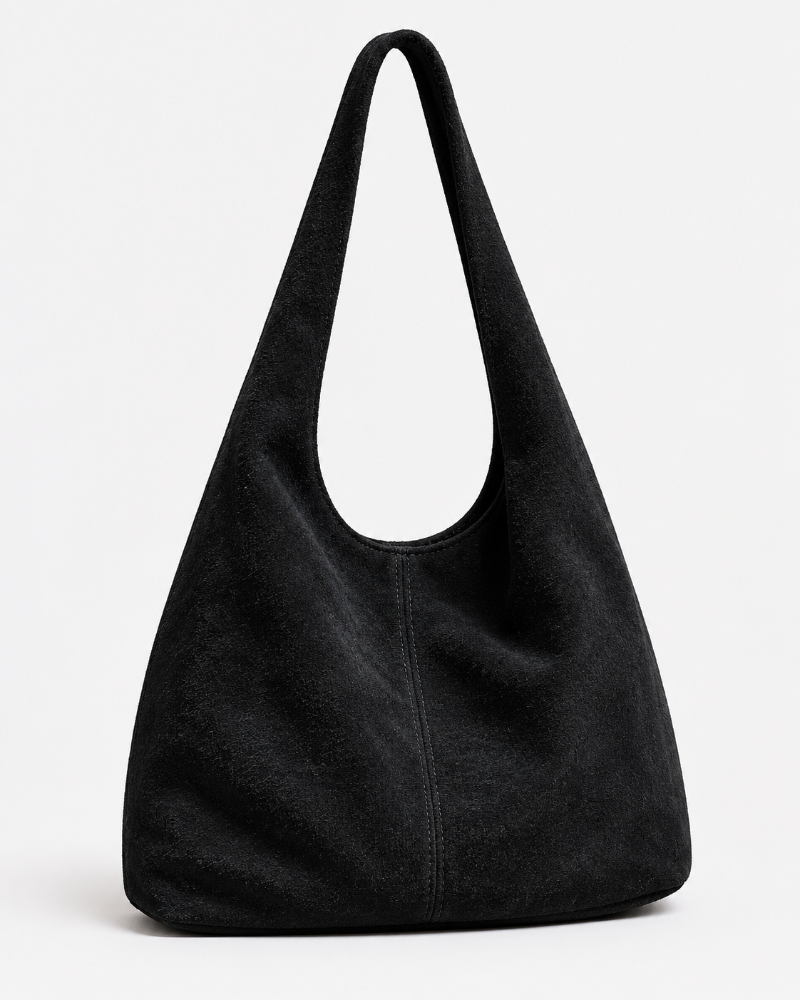 BOLSO HOBO ANTE NEGRO