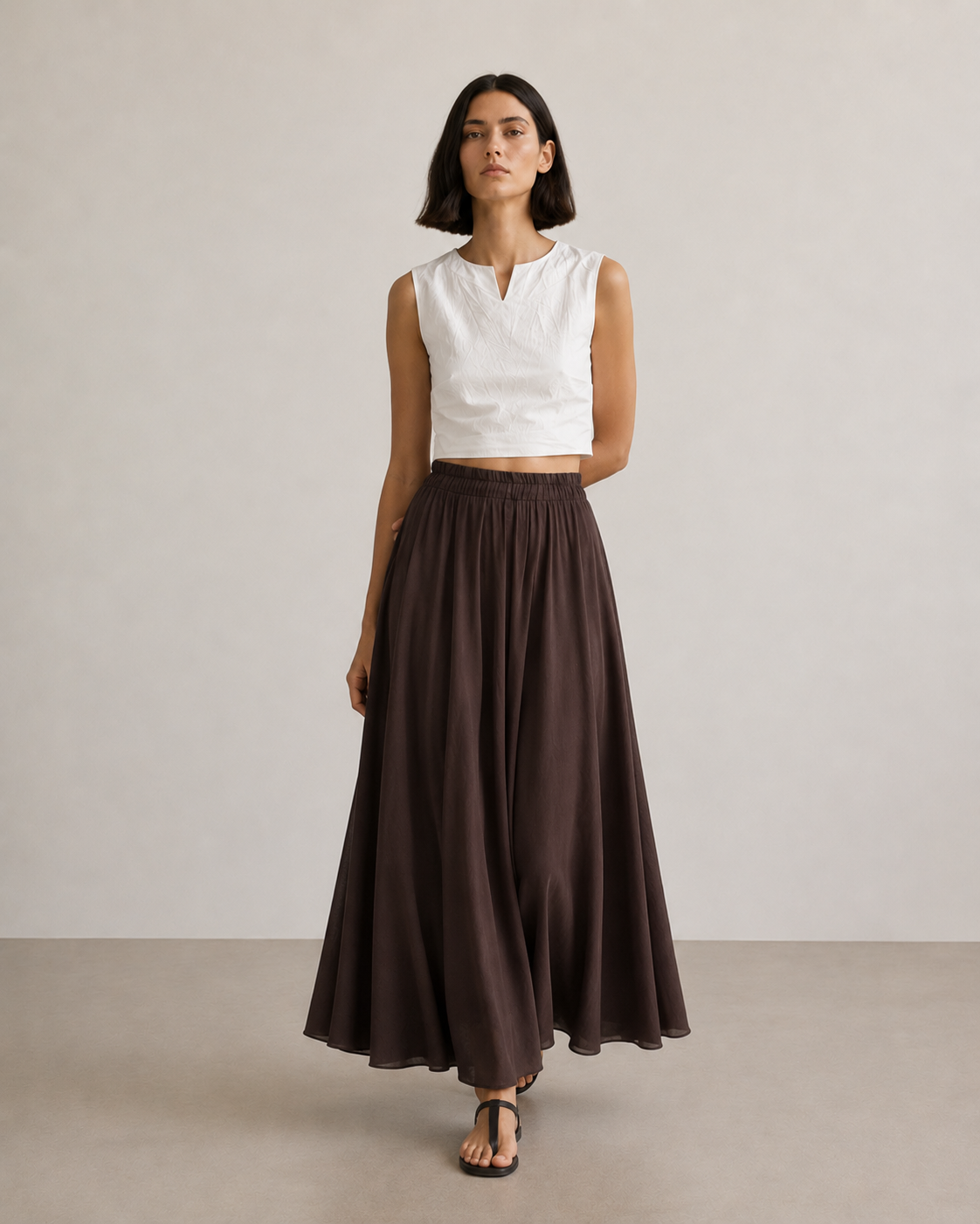FALDA MAXI FLUIDA
