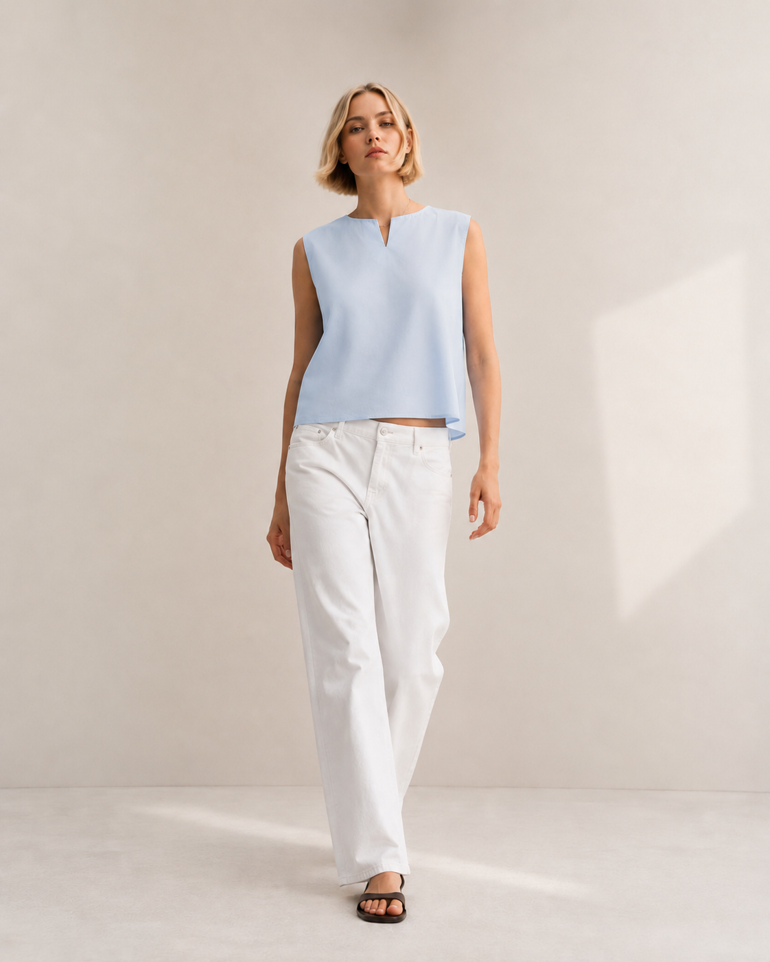 BLUSA ESCOTE ABERTURA