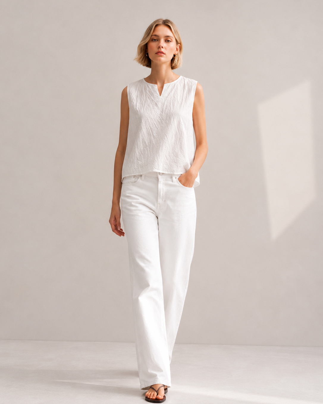 BLUSA ESCOTE ABERTURA