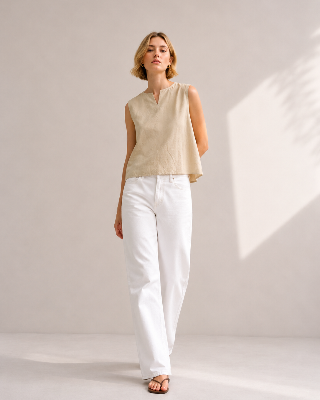 BLUSA ESCOTE ABERTURA