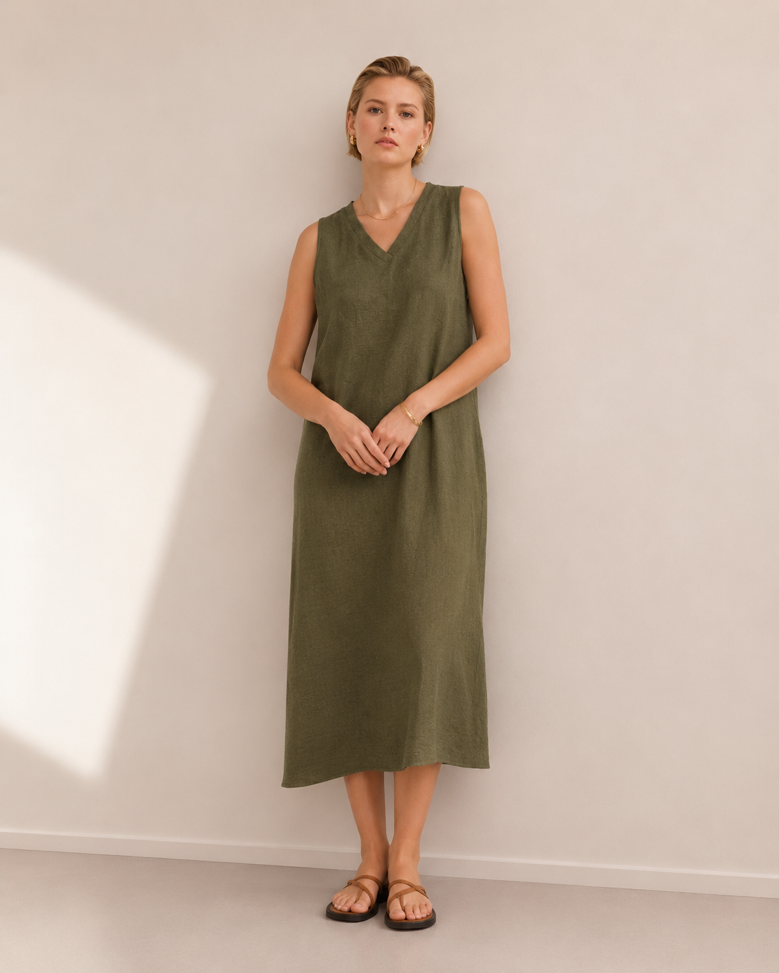 VESTIDO ESTAMPADO MÁRMOL